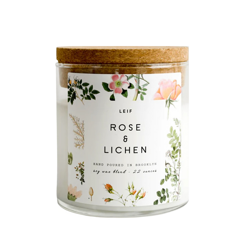 Botanist Candle | Rose & Lichen