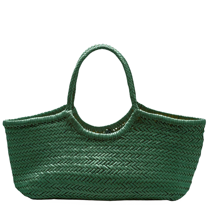 Nantucket Basket Bag | Forest