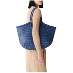 Nantucket Basket Bag | Marine Brush