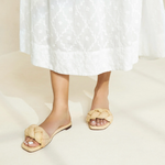 Joanna Braided Flat Sandal | Natural