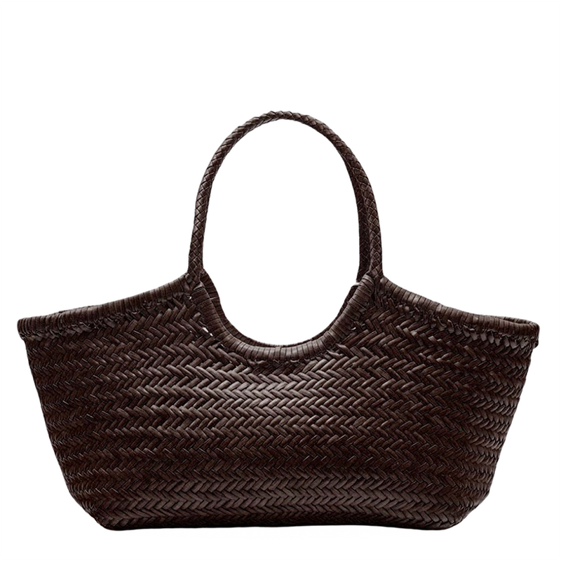 Nantucket Basket Bag | Dark Brown