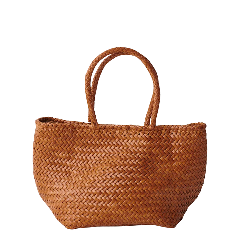 Grace Basket Small Bag | Tan