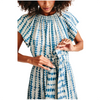 Vienna Maxi Dress | Indigo Stripe