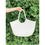 Nantucket Basket Bag | White